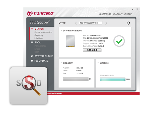 Transcend SATA III 6Gb/s SSD 370 (Premium)