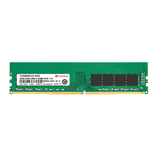 DDR4-2666 U-DIMM (JetRam)  - Transcend Information, Inc.